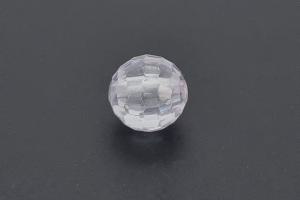 Cubic Zirconia Beads colour white AAA-Quality, round approx. Ø4mm, hole approx. Ø0,8mm