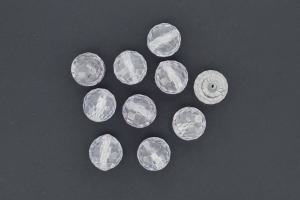 Cubic Zirconia Beads colour white AAA-Quality, round approx. Ø4mm, hole approx. Ø0,8mm