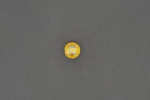 Cubic Zirconia Beads colour yellow AAA-Quality, round approx. Ø6mm, hole approx. Ø0,8mm